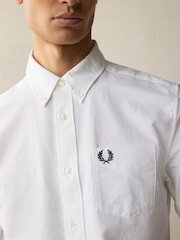 Fred Perry SS Oxford Shirt - Image 6 of 7