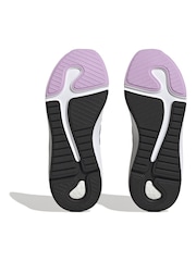 Joules Daisy Navy Pink Long Sleeve Top With Frill Neck - Image 11 of 13