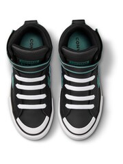 Converse Black/Green Pro Blaze Junior Trainers - Image 5 of 7