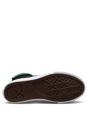 Converse Black/Green Pro Blaze Junior Trainers - Image 7 of 7