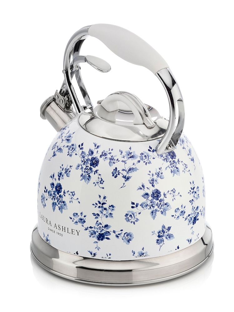 Laura Ashley Blue China Rose Stove Top Kettle - Image 4 of 4