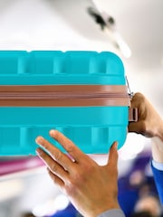 Flight Knight Large Hardcase Lightweight Check In Suitcase With 4 Wheels - Image 5 of 7