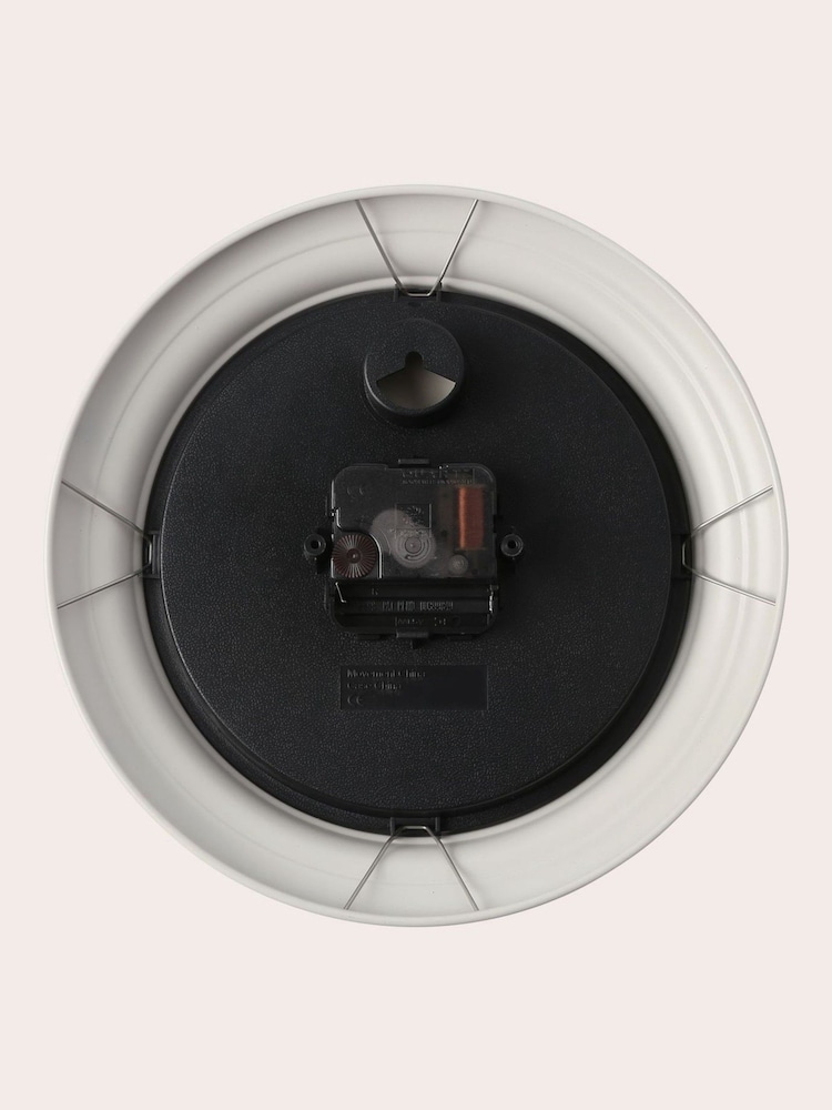 Laura Ashley Grey Newgale Small Kitchen Clock - Image 5 of 5