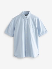 Azul - Fred Perry SS Oxford Shirt - Imagen 6 de 6