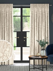 Cream Jarrod Made To Measure 100% Cotton Curtains - Image 1 of 9