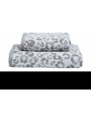 Fusion Animal Print Jacquard Badetuch aus 100 % Baumwolle - Bild 3 von 3