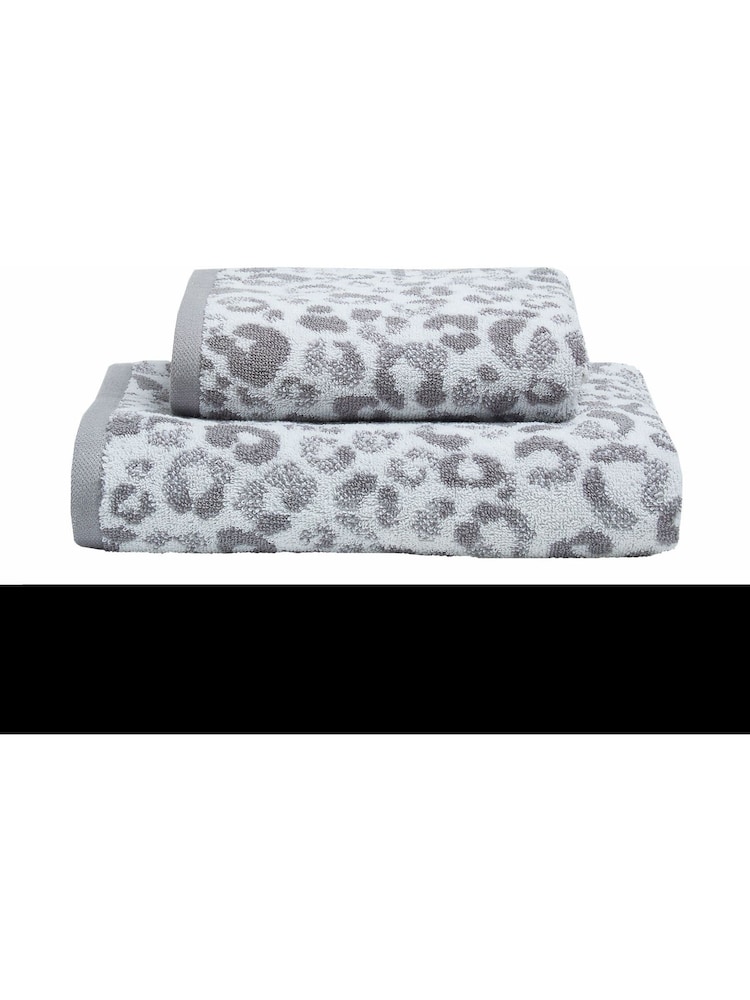 Fusion Animal Print Jacquard Badetuch aus 100 % Baumwolle - Bild 3 von 3