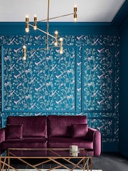 Graham & Brown Green Tori 10M Wallpaper - Image 1 of 3