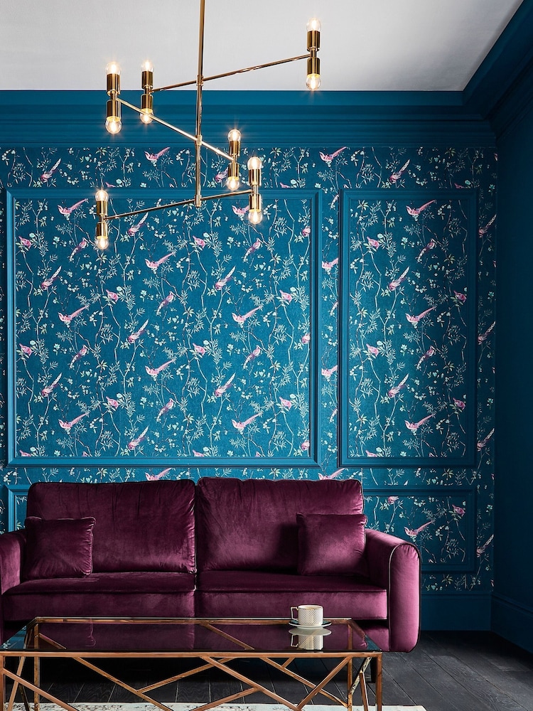 Graham & Brown Green Tori 10M Wallpaper - Image 1 of 3