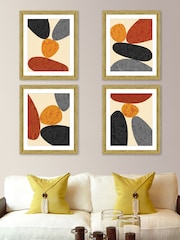 Brookpace Lascelles Brown Peter Arnold 'Desert Rocks 4' Framed Wall Art - Image 4 of 4