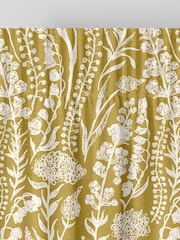 Yellow Jarrod Made To Measure 100% Cotton Curtains - Image 6 of 9