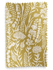 Yellow Jarrod Made To Measure 100% Cotton Curtains - Image 9 of 9