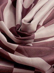 Katie Loxton Red Satin Checkered Multiway Scarf - Image 5 of 5
