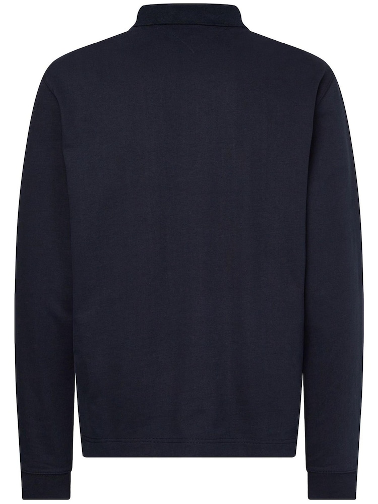 Tommy Hilfiger Blue Icon Stripe Rugby Shirt - Image 5 of 5