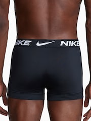 Nike Black Nike Dri-FIT Essential Black Micro Trunks 3 Pack - Image 3 of 5