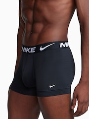 Nike Black Nike Dri-FIT Essential Black Micro Trunks 3 Pack - Image 4 of 5