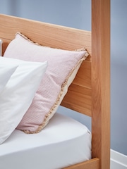 Get Laid Beds Cinnamon Four Poster Classic Square Leg Solid Wood Bed - Image 2 of 3