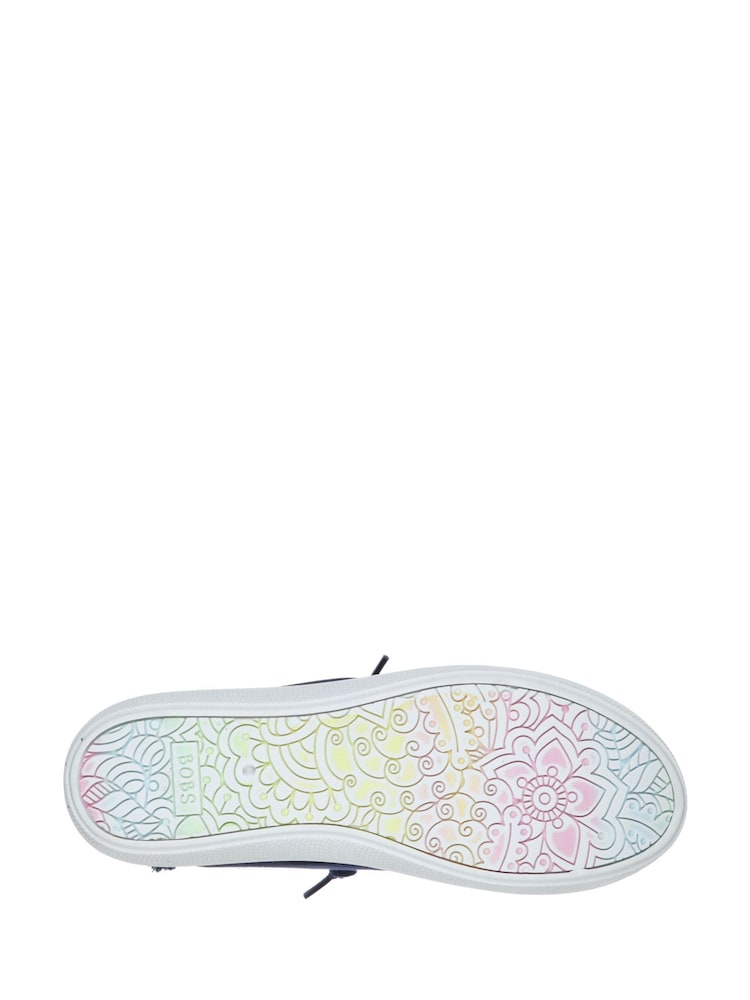 Skechers Navy Womens Bobs B Cute Trainers - Image 5 of 5