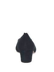 Gabor Wide Fit Gigi Antikrosa Suede Court Shoes - Image 5 of 5