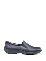 Hotter Glove II Blue Extra Wide Fit Slip-On Shoes - Image 1 of 4