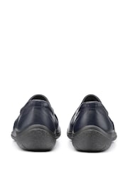Hotter Glove II Blue Extra Wide Fit Slip-On Shoes - Image 3 of 4