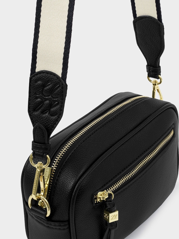 Katie Loxton Black Lottie Crossbody Bag - Image 5 of 5 Katie Loxton Black Lottie Crossbody Bag - Image 5 of 5