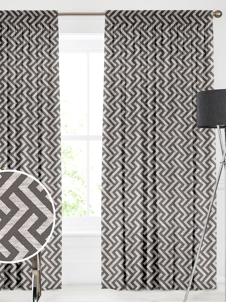 Grey Amble Made To Measure Curtains - Image 1 of 9