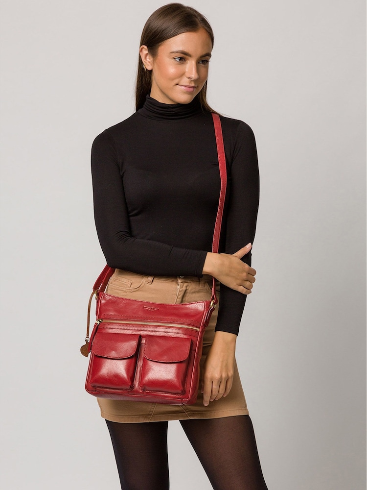 Conkca Bon Leather Cross-Body Bag - Image 5 of 5 Conkca Bon Leather Cross-Body Bag - Image 5 of 5