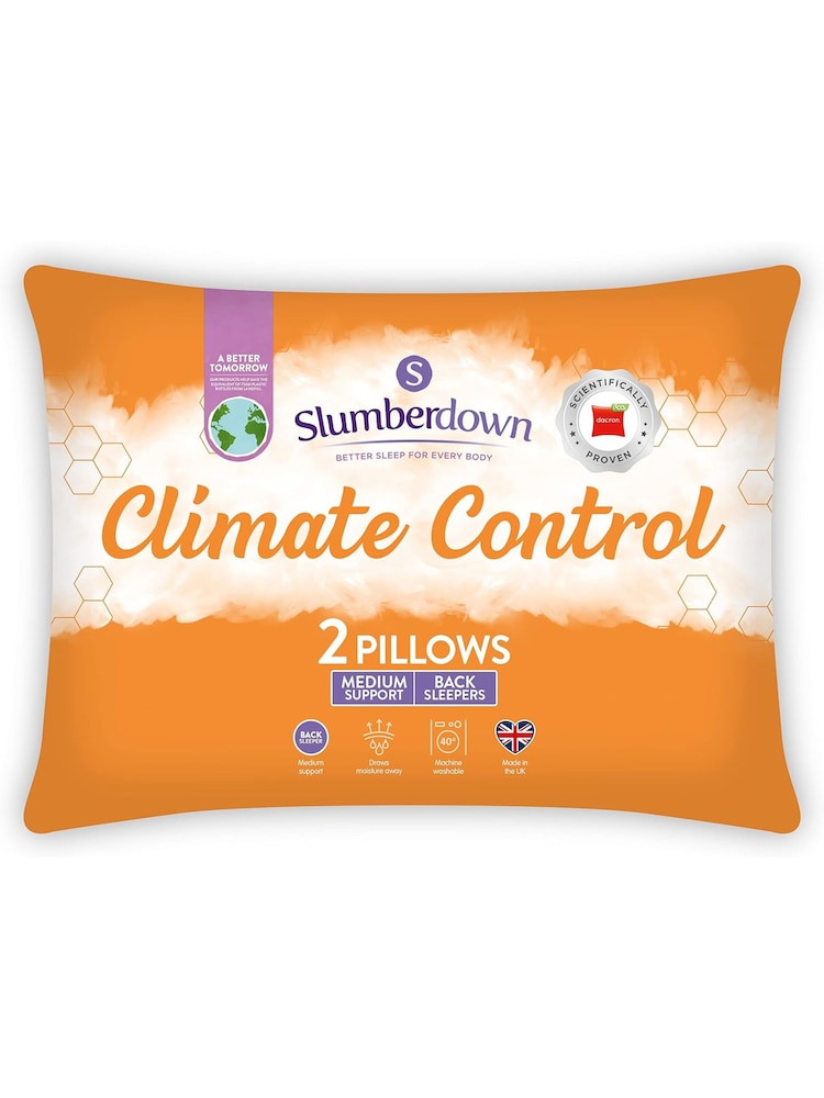 Slumberdown 2 Climate Control Pillows - Image 4 of 4
