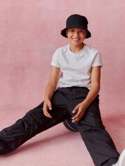 Black Cargo Trousers (3-16yrs) - Image 3 of 7