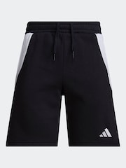 adidas Black/White Tiro 24 Sweat Shorts - Image 1 of 5