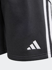 adidas Black/White Tiro 24 Sweat Shorts - Image 4 of 5