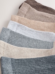 Nevtralno - Nogavice Cotton Rich Fine Rib 7 Pack - Slika 2 iz 3