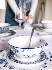 Laura Ashley 12 Piece Blue dinner set Blueprint Collectables - Image 1 of 3
