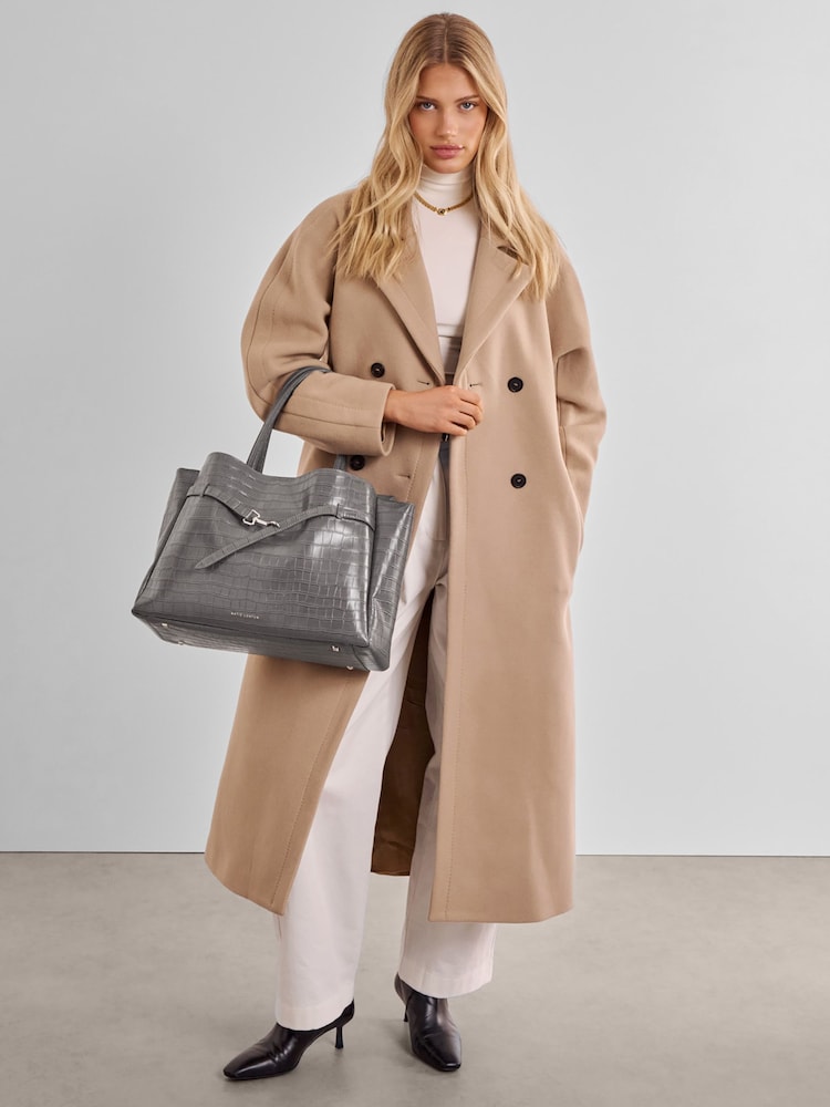 Katie Loxton Grey Maddie Work Tote Bag - Image 2 of 7 Katie Loxton Grey Maddie Work Tote Bag - Image 2 of 7