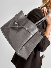 Katie Loxton Grey Maddie Work Tote Bag - Image 3 of 7