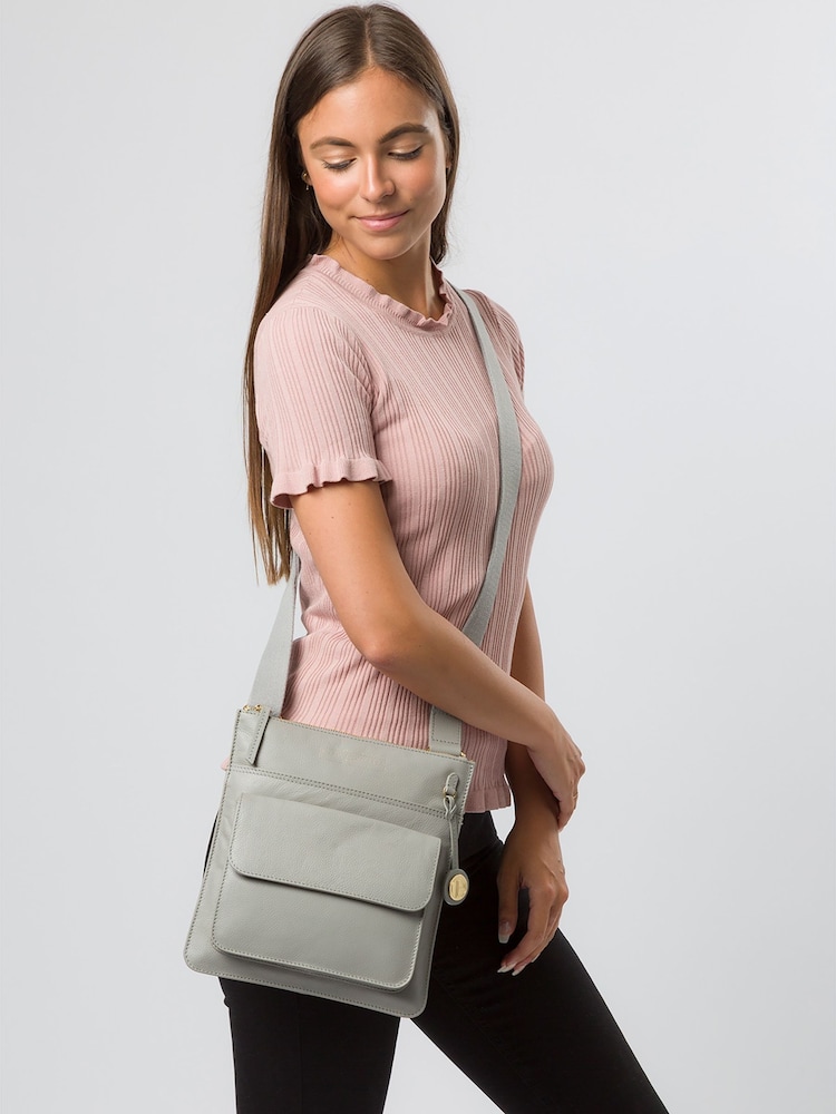 Pure Luxuries London Langley Leather Cross-Body Bag - Image 1 of 5