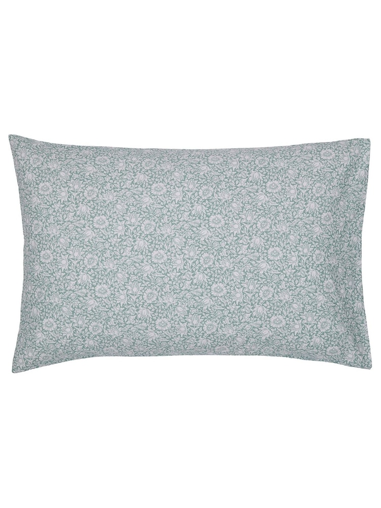 Morris & Co Set of 2 Pink Strawberry Thief 100% Cotton Pillowcases - Image 4 of 4