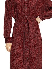 Esprit Orange Patterned Dress - Image 5 of 7