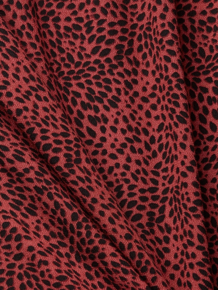 Esprit Orange Patterned Dress - Image 7 of 7