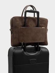 Katie Loxton Brown City Laptop Bag - Image 4 of 7
