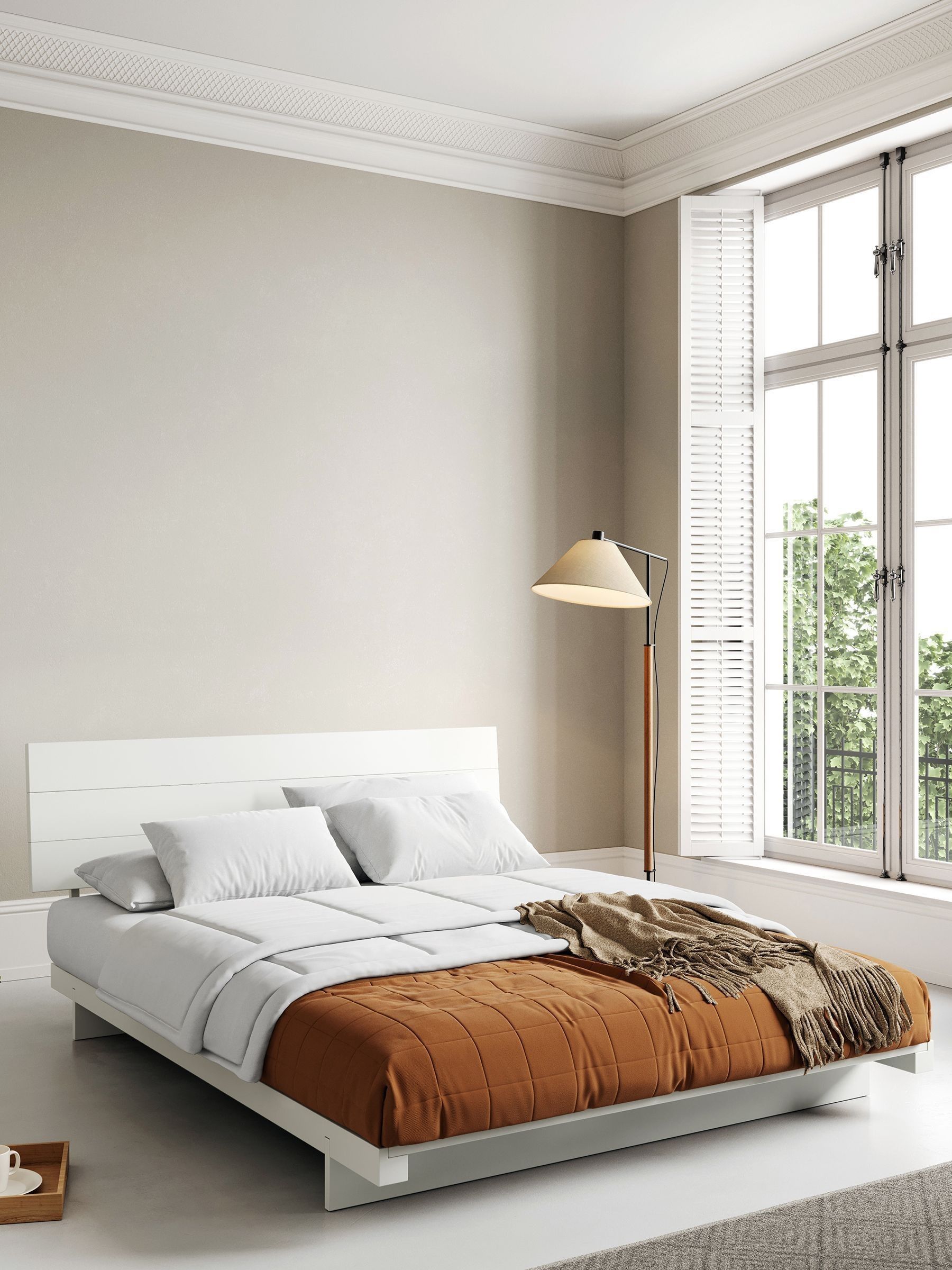 Buy Get Laid Beds White Low Fuji Attic Solid Wood Bed from the Next UK online shop