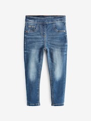 Blue Super Skinny Fit Jeggings (3mths-7yrs) - Image 1 of 2