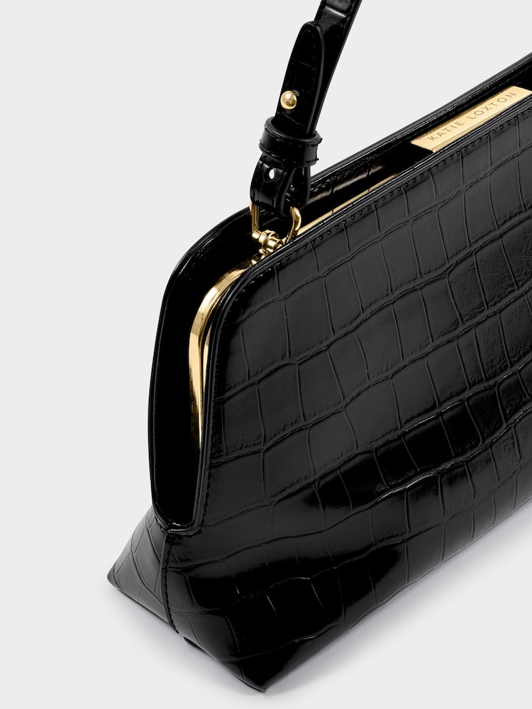 Katie Loxton Black Estelle Multiway Bag - Image 11 of 11 Katie Loxton Black Estelle Multiway Bag - Image 11 of 11