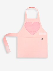JoJo Maman Bébé Pink Sous Chef Heart Apron - Image 1 of 4
