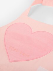 JoJo Maman Bébé Pink Sous Chef Heart Apron - Image 2 of 4