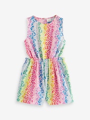 Rainbow Animal Cut-Out Detail Playsuit (3-16yrs) - Image 5 of 7