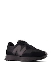 New Balance Black Mens 327 Trainers - Image 1 of 6
