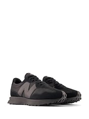 New Balance Black Mens 327 Trainers - Image 2 of 6