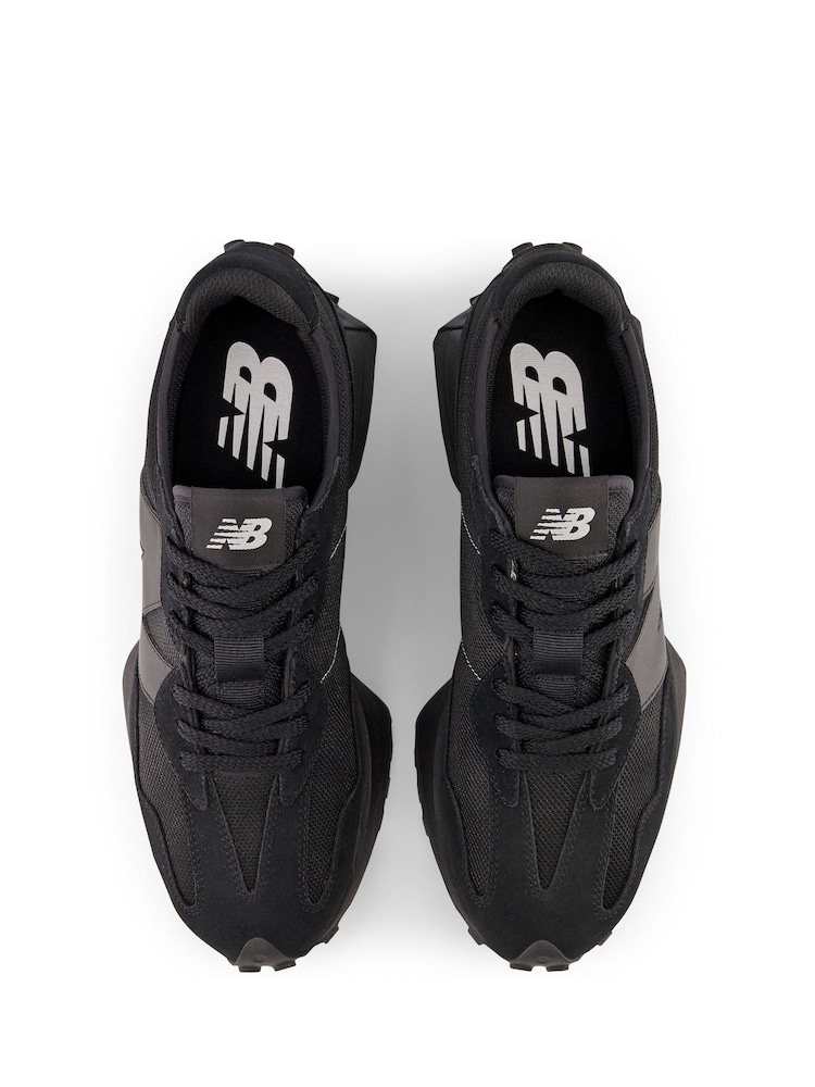 New Balance Black Mens 327 Trainers - Image 6 of 6